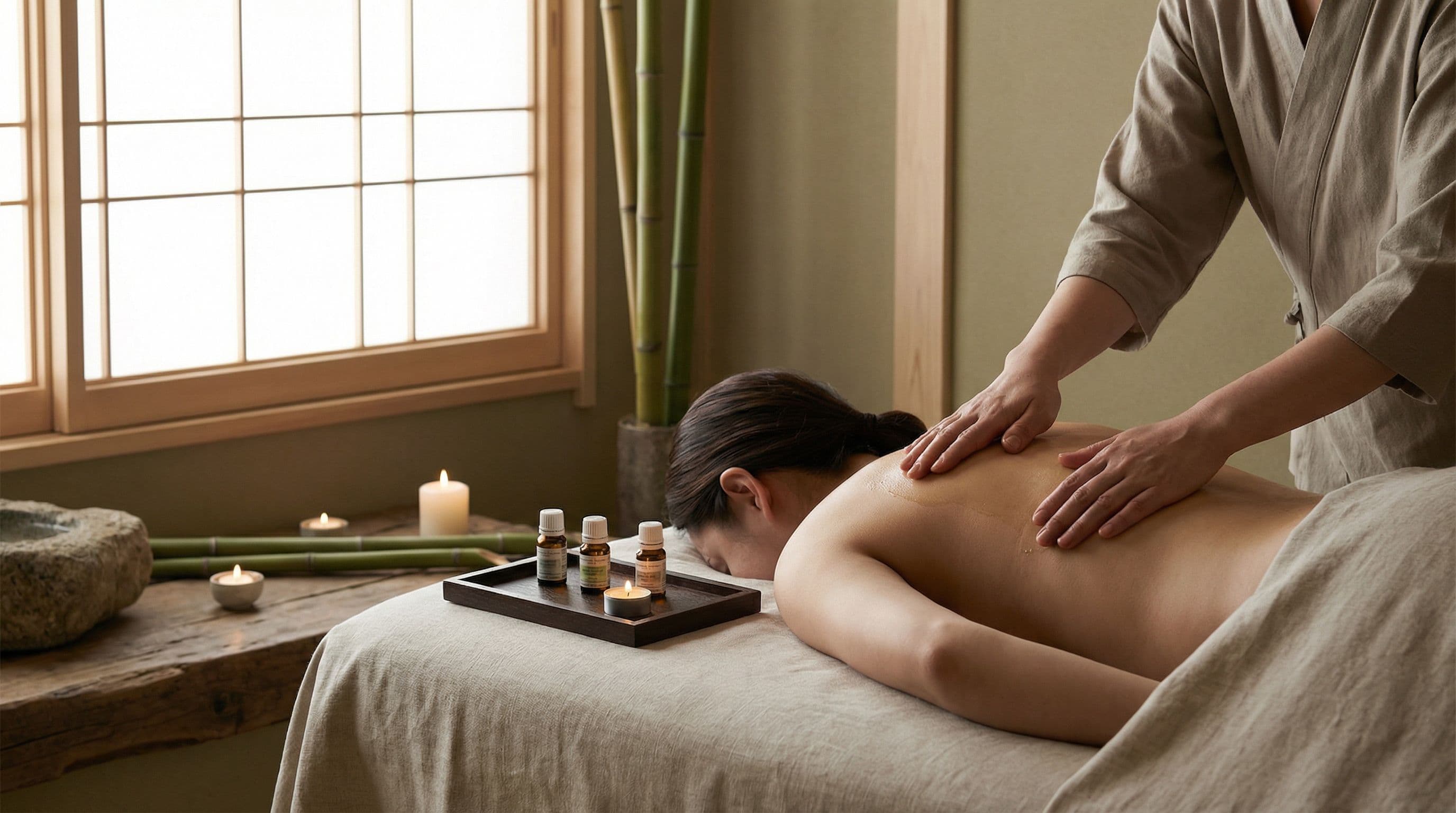 นวดน้ำมันอโรมา